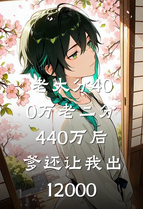 老大分400万老二分440万后，爹还让我出12000