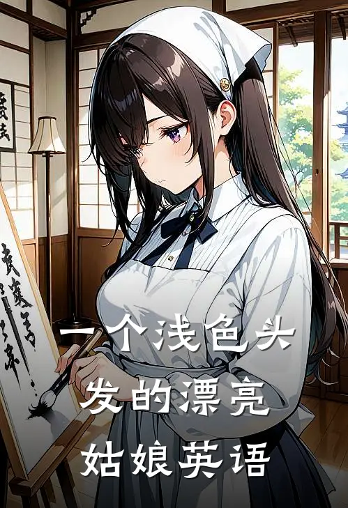 一个浅色头发的漂亮姑娘英语